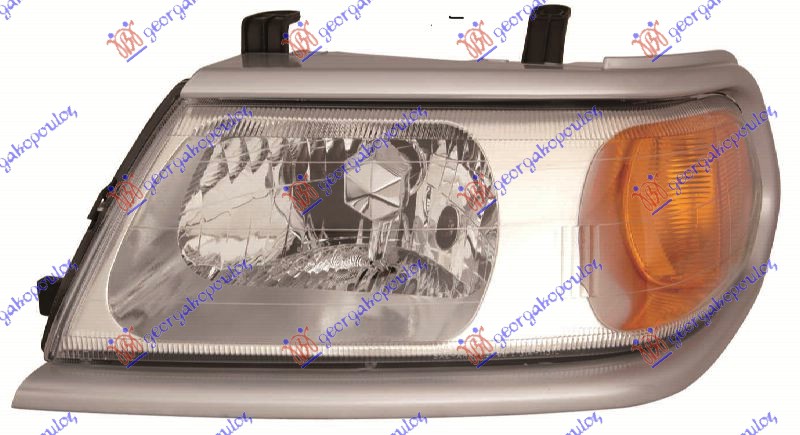 ΦΑΝΟΣ ΕΜΠΡΟΣ (ΓΚΡΙ ΠΛΑΙΣΙΟ) (DEPO) ΑΡ