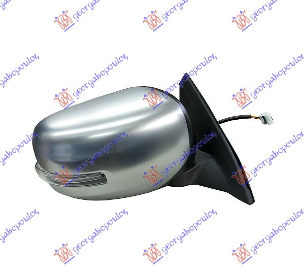 ΚΑΘΡΕΦΤΗΣ ΗΛΕΚΤΡΙΚΟΣ ΗΛΕΚΤΡΙΚΑ ΑΝΑΚΛΙΝΟΜΕΝΟΣ ΧΡΩΜΙΟ (ΜΕ ΦΛΑΣ LED) ΔΕΞ