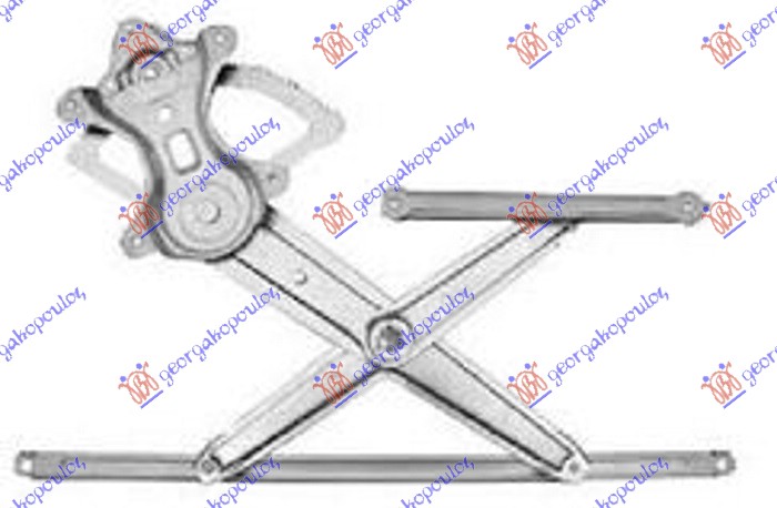 ΓΡΥΛΛΟΣ ΠΑΡΑΘΥΡΟΥ ΕΜΠΡΟΣ ΗΛΕΚΤΡΙΚΟΣ 2/4Π (ΧΩΡΙΣ ΜΟΤΕΡ) ΔΕΞ