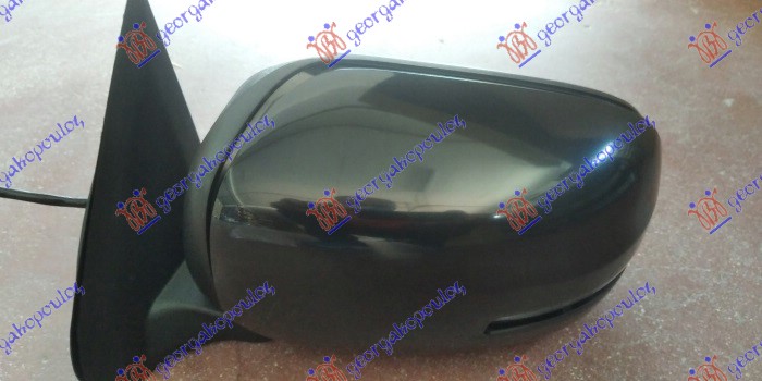 ΚΑΘΡΕΦΤΗΣ ΗΛΕΚΤΡΙΚΟΣ ΜΑΥΡΟΣ (ΜΕ ΦΛΑΣ) (CONVEX GLASS) ΑΡ