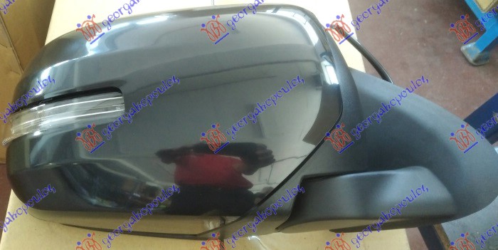 ΚΑΘΡΕΦΤΗΣ ΗΛΕΚΤΡΙΚΟΣ ΗΛΕΚΤΡΙΚΑ ΑΝΑΚΛΙΝΟΜΕΝΟΣ ΜΑΥΡΟΣ (ΜΕ ΦΛΑΣ) (CONVEX GLAS) ΔΕΞ