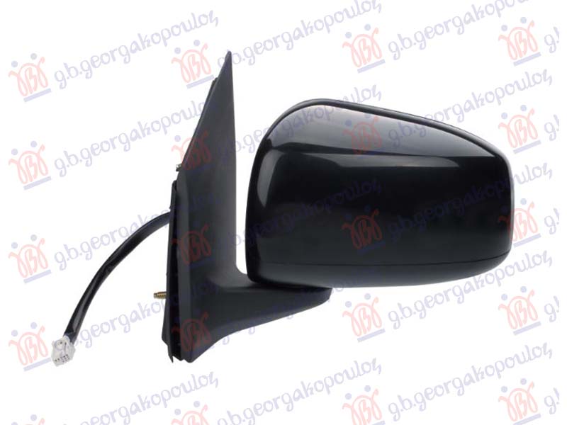 ΚΑΘΡΕΦΤΗΣ ΗΛΕΚΤΡΙΚΟΣ ΜΑΥΡΟΣ (3PIN) (CONVEX GLASS) ΑΡ