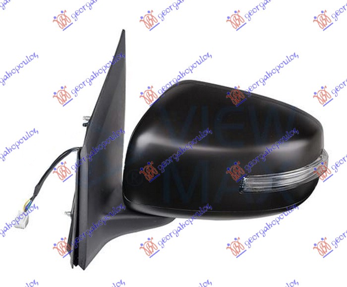 ΚΑΘΡΕΦΤΗΣ ΗΛΕΚΤΡΙΚΟΣ ΘΕΡΜΑΙΝΟΜΕΝΟΣ ΒΑΦΟΜΕΝΟΣ (ΜΕ ΦΛΑΣ) 7 PIN (Α ΠΟΙΟΤΗΤΑ) (CONVEX GLASS) ΑΡ