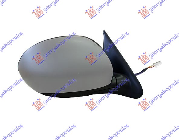 ΚΑΘΡΕΦΤΗΣ ΗΛΕΚΤΡΙΚΟΣ ΘΕΡΜΑΙΝΟΜΕΝΟΣ ΒΑΦΟΜΕΝΟΣ 5 PIN (Α ΠΟΙΟΤΗΤΑ) (CONVEX GLASS) ΔΕΞ