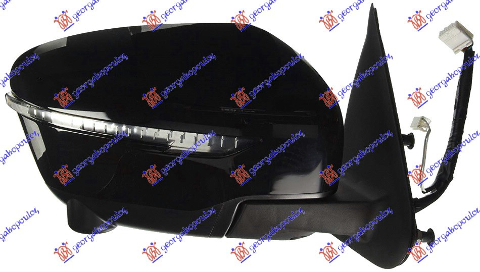 ΚΑΘΡΕΦΤΗΣ ΗΛΕΚΤΡΙΚΟΣ ΘΕΡΜΑΙΝΟΜΕΝΟΣ ΗΛΕΚΤΡΙΚΑ ΑΝΑΚΛΙΝΟΜΕΝΟΣ ΒΑΦΟΜΕΝΟΣ (ΜΕ ΦΛΑΣ & ΚΑΜΕΡΑ) (15 PIN) (Α ΠΟΙΟΤΗΤΑ) (CONVEX GLASS) ΔΕΞ