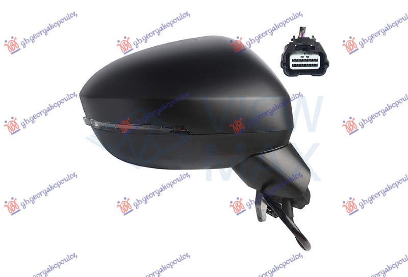 ΚΑΘΡΕΦΤΗΣ ΗΛΕΚΤΡΙΚΟΣ ΒΑΦΟΜΕΝΟΣ (ΜΕ ΦΛΑΣ) (5 PIN) (Α ΠΟΙΟΤΗΤΑ) (CONVEX GLASS) ΔΕΞ