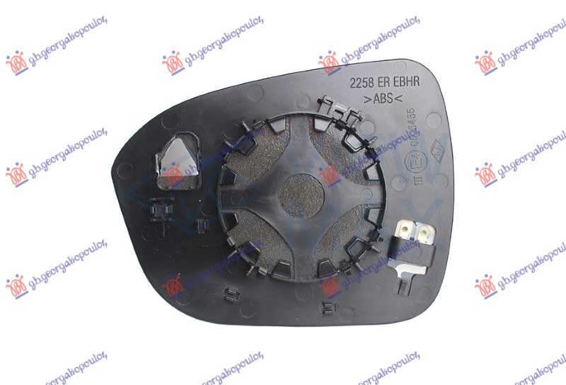 ΚΡΥΣΤΑΛΛΟ ΚΑΘΡΕΦΤΗ ΘΕΡΜΑΙΝΟΜΕΝΟ (CONVEX GLASS) ΔΕΞ