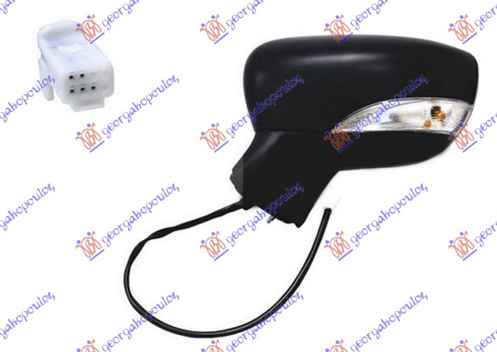 ΚΑΘΡΕΦΤΗΣ ΗΛΕΚΤΡΙΚΟΣ ΒΑΦΟΜΕΝΟΣ (ΜΕ ΦΛΑΣ) (5 PIN) (CONVEX GLASS) ΑΡ