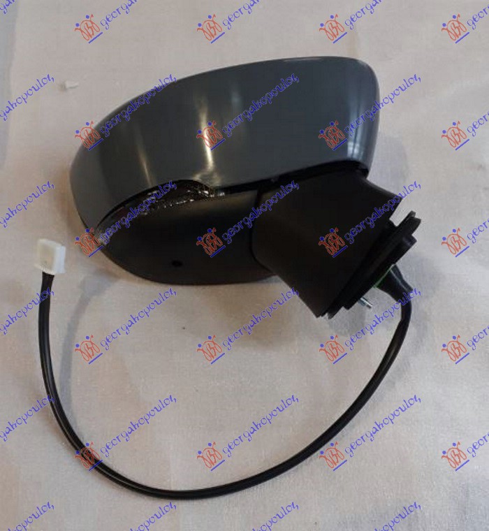 ΚΑΘΡΕΦΤΗΣ ΗΛΕΚΤΡΙΚΟΣ ΘΕΡΜΑΙΝΟΜΕΝΟΣ ΒΑΦΟΜΕΝΟΣ (ΜΕ ΦΛΑΣ LED) 7PIN (CONVEX GLASS) ΔΕΞ