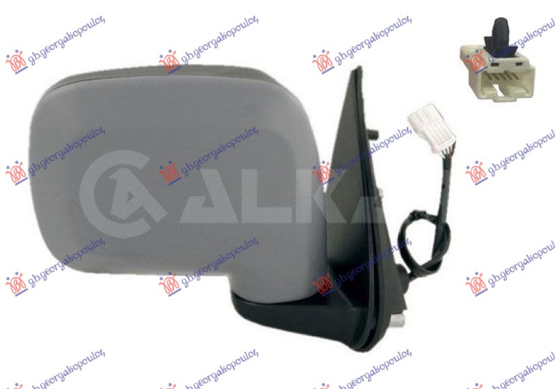 ΚΑΘΡΕΦΤΗΣ ΗΛΕΚΤΡΙΚΟΣ ΘΕΡΜΑΙΝΟΜΕΝΟΣ ΒΑΦΟΜΕΝΟΣ (CONVEX GLASS) ΔΕΞ