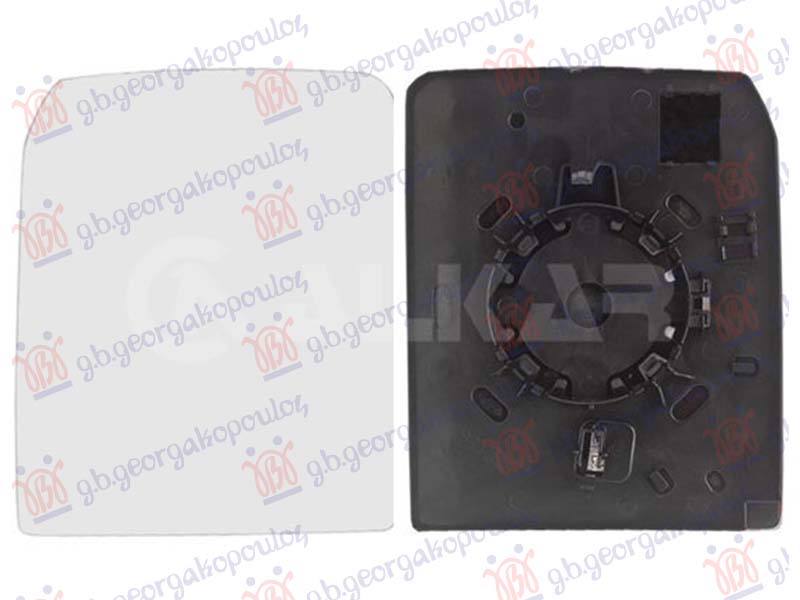 ΚΡΥΣΤΑΛΛΟ ΚΑΘΡΕΦΤΗ ΘΕΡΜΑΙΝΟΜΕΝΟ (CONVEX GLASS) 2024- (2 PIN) ΑΡ