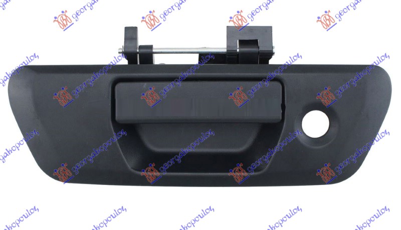 ΧΕΡΟΥΛΙ ΠΟΡΤΑΣ ΚΑΡΟΤΣΑΣ ΜΑΥΡΟ  (ΜΕ ΤΡΥΠΑ ΓΙΑ ΑΦΑΛΟ)