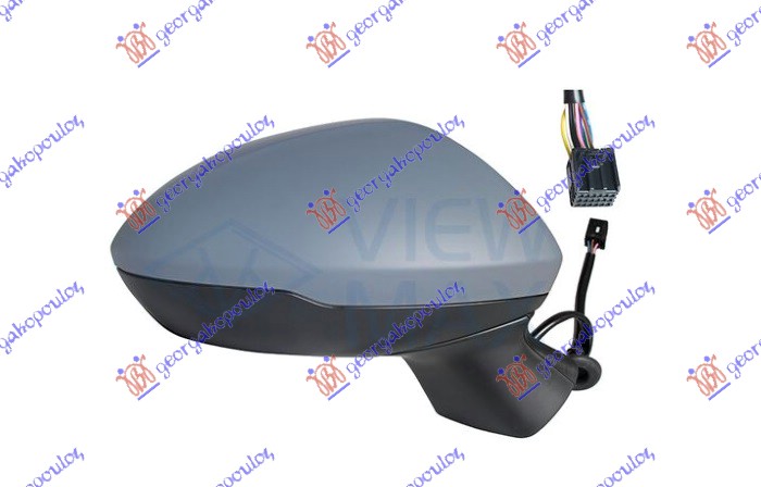 ΚΑΘΡΕΦΤΗΣ ΗΛΕΚΤΡΙΚΟΣ ΘΕΡΜΑΙΝΟΜΕΝΟΣ ΗΛΕΚΤΡΙΚΑ ΑΝΑΚΛΙΝΟΜΕΝΟΣ ΒΑΦΟΜΕΝΟΣ (ΜΕ BLIS) (9 PIN) (CONVEX GLASS) ΔΕΞ