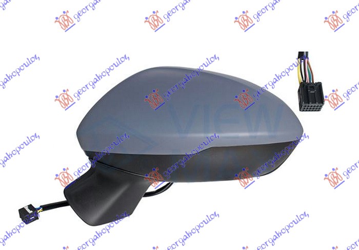 ΚΑΘΡΕΦΤΗΣ ΗΛΕΚΤΡΙΚΟΣ ΘΕΡΜΑΙΝΟΜΕΝΟΣ ΗΛΕΚΤΡΙΚΑ ΑΝΑΚΛΙΝΟΜΕΝΟΣ ΒΑΦΟΜΕΝΟΣ (ΜΕ BLIS) (9 PIN) (ASPHERICAL GLASS) ΑΡ