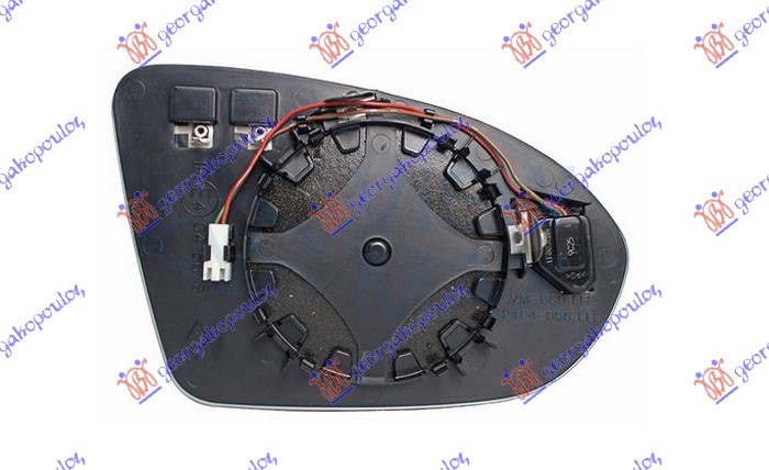 ΚΡΥΣΤΑΛΛΟ ΚΑΘΡΕΦΤΗ ΘΕΡΜΑΙΝΟΜΕΝΟ ΜΕ BLIS (ASPHERICAL GLASS) ΑΡ