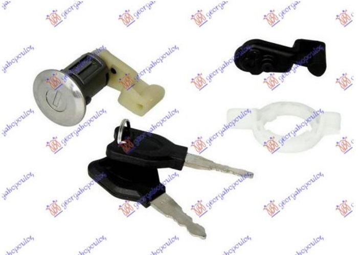 ΑΦΑΛΟΣ ΠΟΡΤΑΣ ΕΜΠΡΟΣ ΚΟΜΠΛΕ (1 ΑΦΑΛΟΣ ΜΕ 2 ΚΛΕΙΔΙΑ)