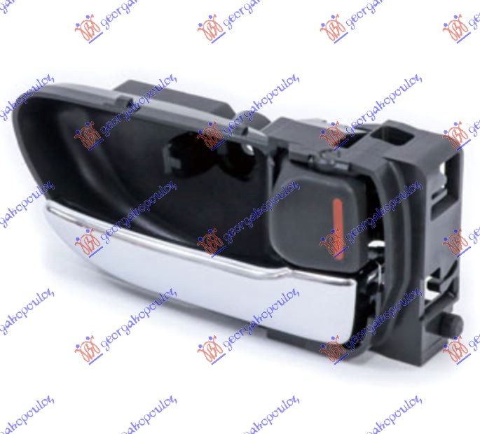 ΧΕΡΟΥΛΙ ΠΟΡΤΑΣ ΕΜΠΡΟΣ-ΠΙΣΩ ΕΣΩ ΧΡΩΜΙΟ/ΜΑΥΡΟ ΔΕΞ