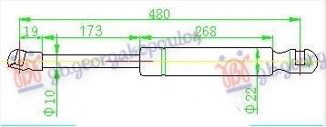 ΑΜΟΡΤΙΣΕΡ ΜΠΑΓΚΑΖ ALLROAD/S.W. 2000- (480L-690N)