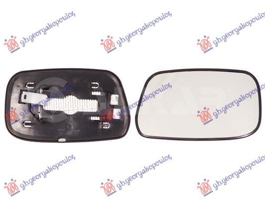 ΚΡΥΣΤΑΛΛΟ ΚΑΘΡΕΦΤΗ ΘΕΡΜΑΙΝΟΜΕΝΟ (ΤΕΤΡΑΓΩΝΗ ΒΑΣΗ) (ΜΟΝΟ ΓΙΑ ΓΝΗΣΙΟ ΚΑΘΡΕΦΤΗ) ΔΕΞ