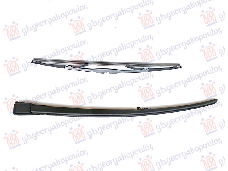 ΥΑΛΟΚΑΘΑΡΙΣΤΗΡΑΣ ΠΙΣΩ ΜΕ ΜΠΡΑΤΣΟ 250mm