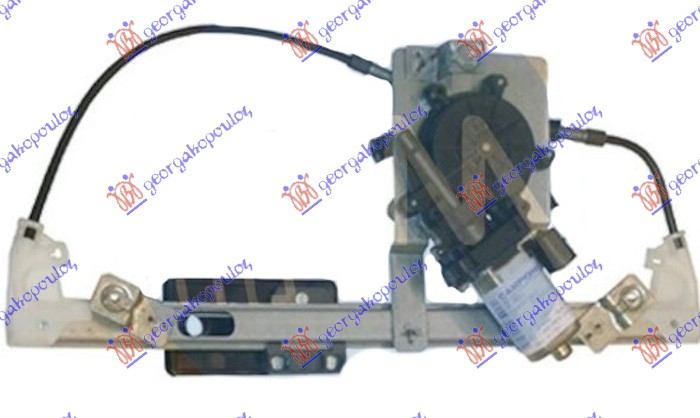 ΓΡΥΛΛΟΣ ΠΑΡΑΘΥΡΟΥ ΠΙΣΩ ΗΛΕΚΤΡΙΚΟΣ 4/5Π (2 ΚΑΛΩΔΙΑ) ΑΡ