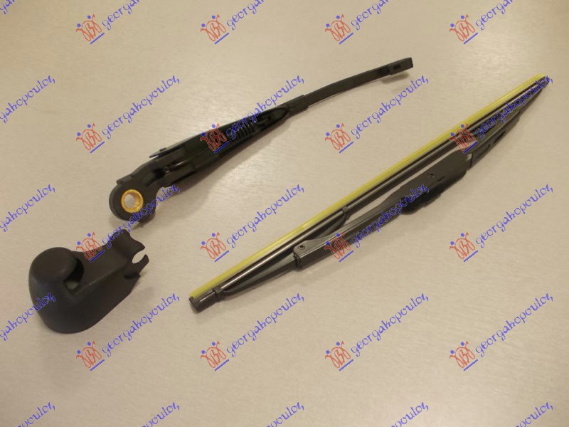 ΥΑΛΟΚΑΘΑΡΙΣΤΗΡΑΣ ΠΙΣΩ ΜΕ ΜΠΡΑΤΣΟ  (ΜΕΤΑΛΛΙΚΟ) 330mm