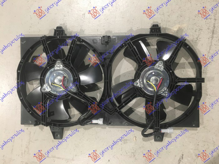 ΒΕΝΤΙΛΑΤΕΡ ΨΥΓΕΙΟΥ ΚΟΜΠΛΕ ΔΙΠΛΟ ΒΕΝΖΙΝΗ (400mm) (ΑΠΟΣΤΑΣΗ ΑΝΩ ΒΑΣΕΙΣ ΒΕΝΤΙΛΑΤΕΡ)