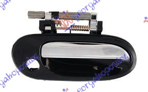 ΧΕΡΟΥΛΙ ΠΟΡΤΑΣ ΕΜΠΡΟΣ ΕΞΩ ΧΡΩΜΙΟ/ΜΑΥΡΟ (ΜΕ ΤΡΥΠΑ ΓΙΑ ΑΦΑΛΟ) ΔΕΞ