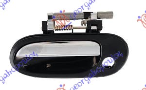 ΧΕΡΟΥΛΙ ΠΟΡΤΑΣ ΕΜΠΡΟΣ ΕΞΩ ΧΡΩΜΙΟ/ΜΑΥΡΟ (ΜΕ ΤΡΥΠΑ ΓΙΑ ΑΦΑΛΟ) ΑΡ