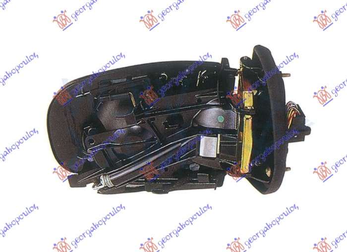 ΚΑΘΡΕΦΤΗΣ ΗΛΕΚΤΡΙΚΟΣ ΘΕΡΜΑΙΝΟΜΕΝΟΣ ΜΕ ΜΝΗΜΗ (ΧΩΡΙΣ ΚΑΠΑΚΙ – ΜΕ ΦΛΑΣ) (ASPHERICAL GLASS) ΔΕΞ