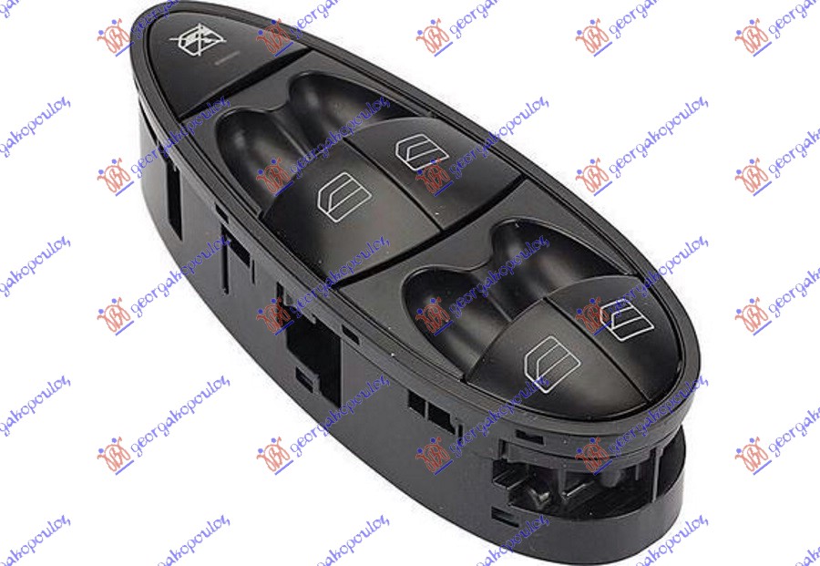 ΔΙΑΚΟΠΤΗΣ ΠΑΡΑΘΥΡΟΥ ΕΜΠΡΟΣ (Τετραπλός) (3pin) ΑΡ