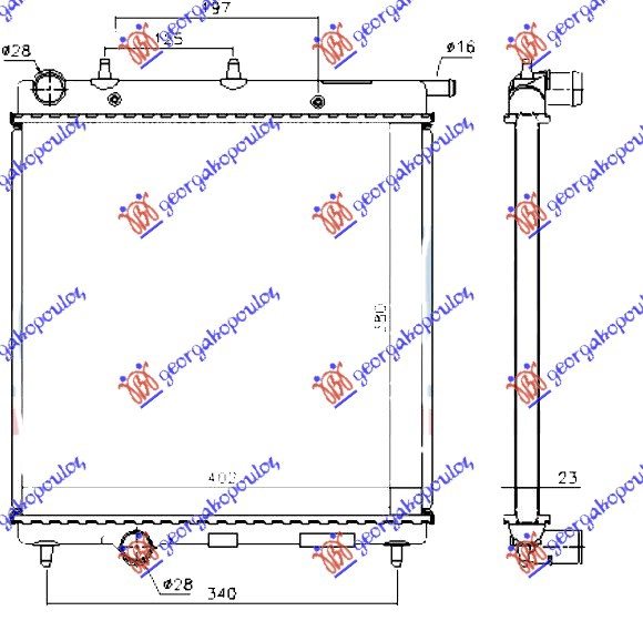 ΨΥΓΕΙΟ ΒΕΝΖΙΝΗ/ΠΕΤΡΕΛΑΙΟ (380x390) (MAHLE BEHR)