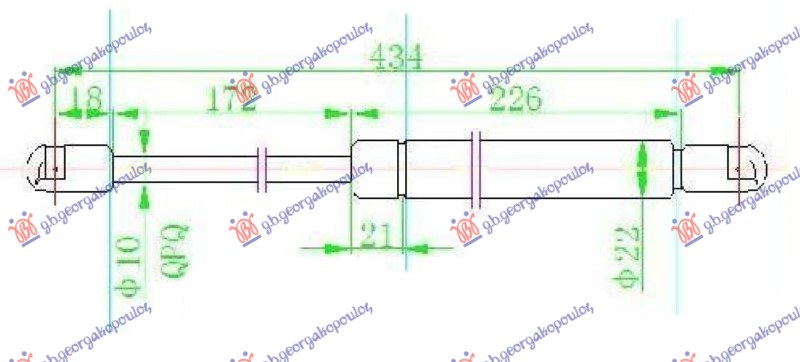 ΑΜΟΡΤΙΣΕΡ ΜΠΑΓΚΑΖ H/B (435L-500N)
