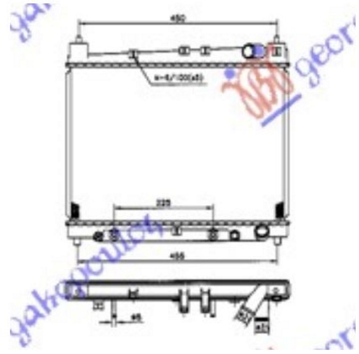 ΨΥΓΕΙΟ 1.3-1.5 ΒΕΝΖΙΝΗ AYTOMATO (350x490) (ΚΛΕΙΣΤΟ ΚΥΚΛΩΜΑ) (KOYO)