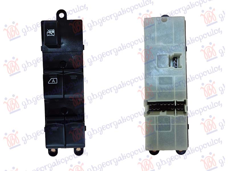 ΔΙΑΚΟΠΤΗΣ ΠΑΡΑΘΥΡΟΥ ΕΜΠΡΟΣ (Aυτόμ. Αρ. ) (Τετραπλός) (17pin) ΑΡ