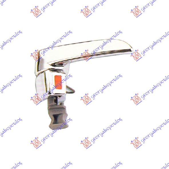 ΧΕΡΟΥΛΙ ΠΟΡΤΑΣ ΕΜΠΡΟΣ-ΠΙΣΩ ΕΣΩ ΧΡΩΜΙΟ ΔΕΞ