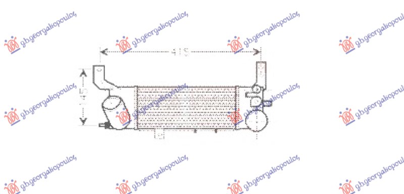 ΨΥΓΕΙΟ INTERCOOLER 2.0 ΠΕΤΡΕΛΑΙΟ (250x120)