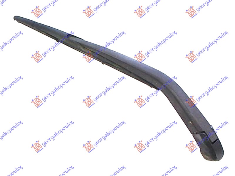 ΥΑΛΟΚΑΘΑΡΙΣΤΗΡΑΣ ΠΙΣΩ ΜΕ ΜΠΡΑΤΣΟ  350mm