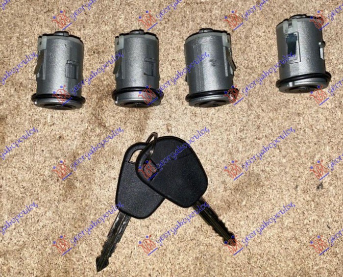 ΑΦΑΛΟΙ ΠΟΡΤΑΣ ΜΕ ΚΛΕΙΔΙΑ (ΣΕΤ 4 ΤΕΜΑΧΙΑ)