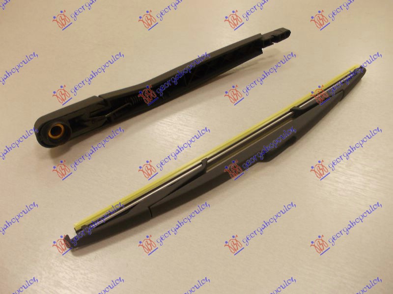 ΥΑΛΟΚΑΘΑΡΙΣΤΗΡΑΣ ΠΙΣΩ ΜΕ ΜΠΡΑΤΣΟ  350mm