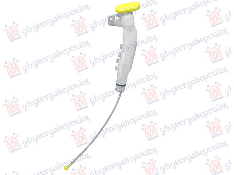 ΔΟΧΕΙΟ ΝΕΡΟΥ ΥΑΛΟΚΑΘΑΡΙΣΤΗΡΩΝ (ΜΕ 2 ΤΡΥΠΕΣ ΓΙΑ ΜΟΤΕΡ) (ΜΕ ΛΑΙΜΟ & ΤΑΠΑ)