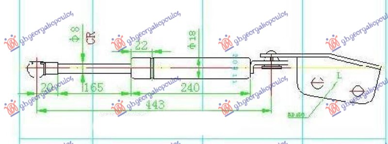 ΑΜΟΡΤΙΣΕΡ ΜΠΑΓΚΑΖ (443L-380N) (ΛΑΜΑΚΙ-ΜΠΙΛΙΑ)