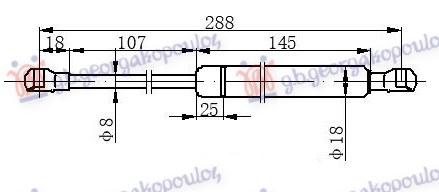 ΑΜΟΡΤΙΣΕΡ ΚΑΠΟ ΕΜΠΡΟΣ (288L-260N)