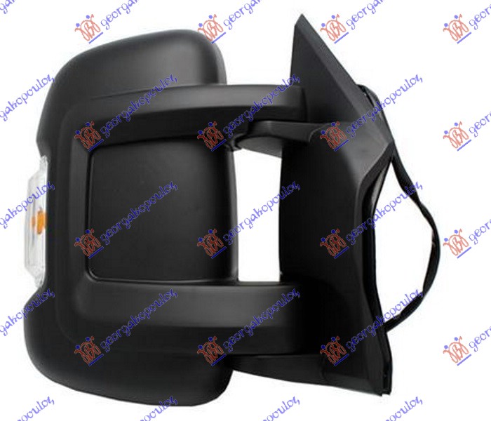 ΚΑΘΡΕΦΤΗΣ ΗΛΕΚΤΡΙΚΟΣ ΘΕΡΜΑΙΝΟΜΕΝΟΣ ΚΟΝΤΟΣ (ΜΕ ΦΛΑΣ & ΚΕΡΑΙΑ) ΜΕ ΦΩΣ ΟΓΚΟΥ (16W) (CONVEX GLASS) ΔΕΞ