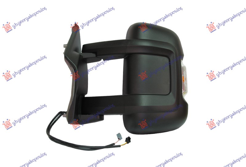 ΚΑΘΡΕΦΤΗΣ ΜΗΧΑΝΙΚΟΣ ΧΕΙΡΟΚΙΝΗΤΟΣ ΜΕΣΑΙΟΣ (ΜΕ ΦΛΑΣ & ΑΙΣΘΗΤΗΡΑ) (8H2P+8H2P) (CONVEX GLASS) ΑΡ