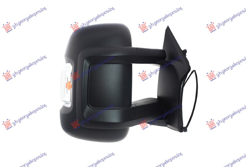 ΚΑΘΡΕΦΤΗΣ ΗΛΕΚΤΡΙΚΟΣ ΘΕΡΜΑΙΝΟΜΕΝΟΣ ΜΕΣΑΙΟΣ (ΜΕ ΦΛΑΣ) (ΜΕ ΦΩΣ ΟΓΚΟΥ 16W) (8H8P) (CONVEX GLASS) ΔΕΞ