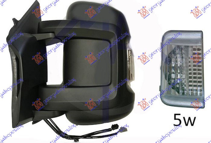 ΚΑΘΡΕΦΤΗΣ ΗΛΕΚΤΡΙΚΟΣ ΘΕΡΜΑΙΝΟΜΕΝΟΣ ΚΟΝΤΟΣ ΗΛΕΚΤΡΙΚΑ ΑΝΑΚΛΙΝΟΜΕΝΟΣ (ΜΕ ΦΛΑΣ & ΑΙΣΘΗΤΗΡΑ) (CONVEX GLASS) ΑΡ