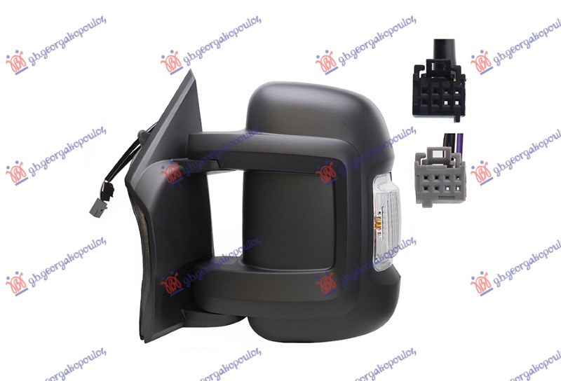 ΚΑΘΡΕΦΤΗΣ ΗΛΕΚΤ. ΘΕΡΜΑΙΝ. ΚΟΝΤΟΣ ΗΛ. ΑΝΑΚΛ. (ΜΕ ΦΛΑΣ & ΑΙΣΘ.) (8H8P+8H4P)  (CONVEX GLASS) (Α ΠΟΙΟΤΗΤΑ) ΑΡ