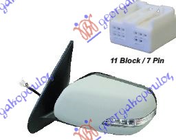 ΚΑΘΡΕΦΤΗΣ ΗΛΕΚΤΡΙΚΟΣ ΘΕΡΜΑΙΝΟΜΕΝΟΣ ΒΑΦΟΜΕΝΟΣ 2009- (ΜΕ ΦΛΑΣ) (Α ΠΟΙΟΤΗΤΑ) (CONVEX GLASS) ΑΡ