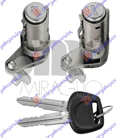 ΑΦΑΛΟΙ ΠΟΡΤΑΣ ΕΜΠΡΟΣ ΜΕ ΚΛΕΙΔΙ (ΣΕΤ)